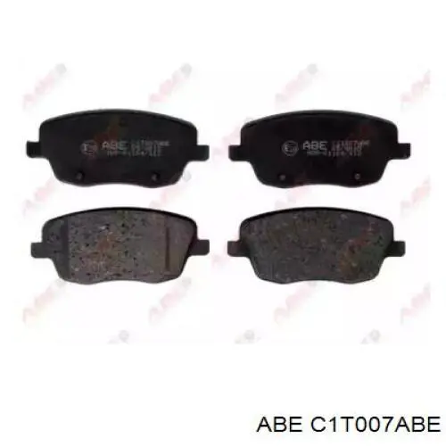 Гальмівні колодки ABE C1T007ABE ціна, від 20.46 USD