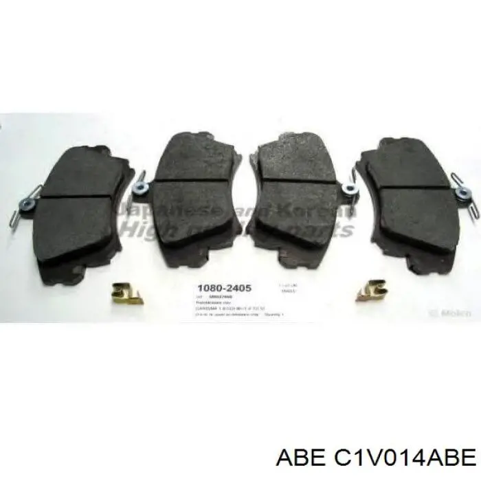 Передні тормозні колодки C1V014ABE ABE