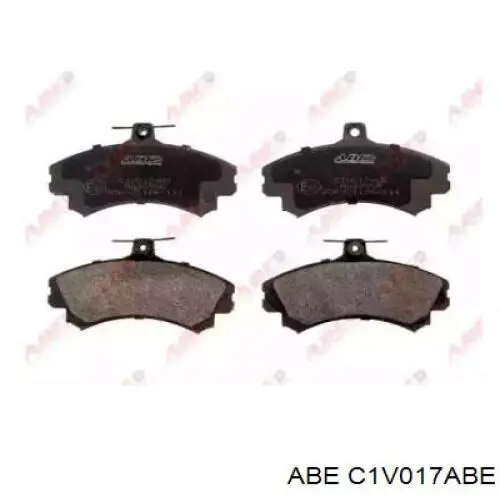 Задні гальмівні колодки ABE C1V017ABE ціна, від 15.25 USD