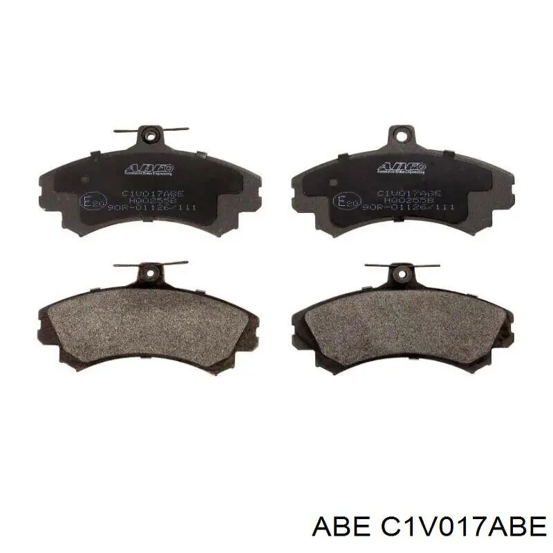 C1V017ABE ABE колодки гальмові задні, дискові