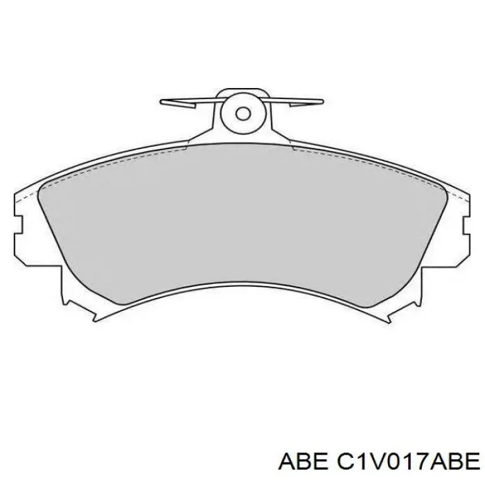 Купити C1V017ABE ABE Задні колодки