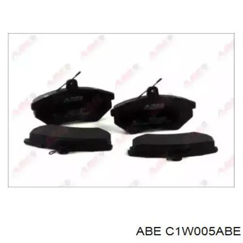 Передні тормозні колодки C1W005ABE ABE
