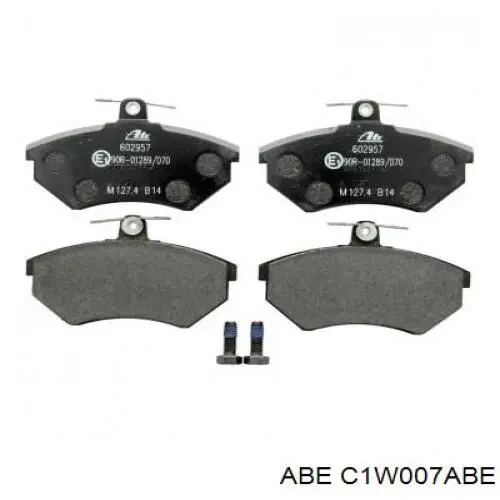 Гальмівні колодки ABE C1W007ABE ціна, від 14.88 USD