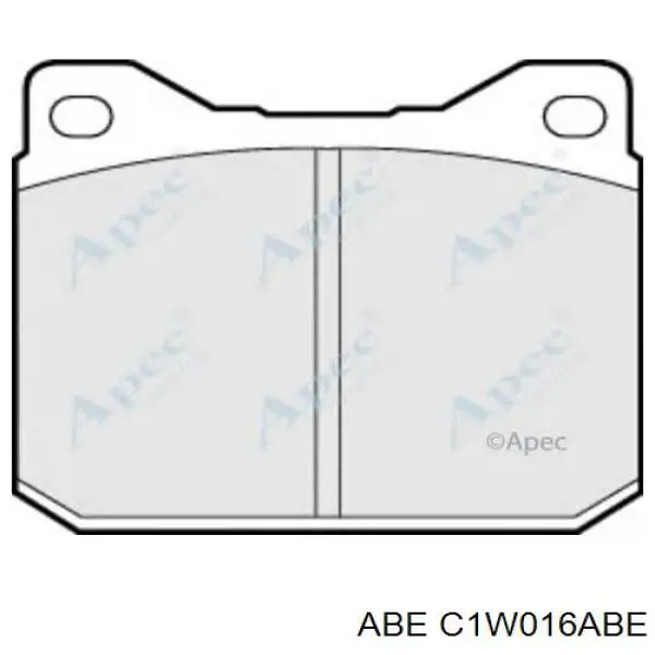 Гальмівні колодки ABE C1W016ABE ціна, від 15.36 USD