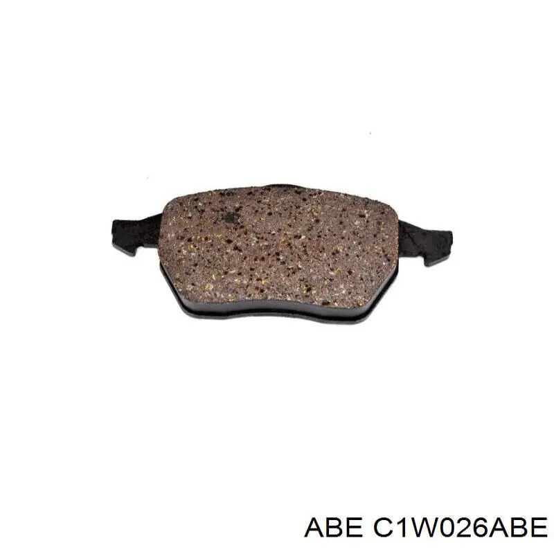 Передні тормозні колодки C1W026ABE ABE