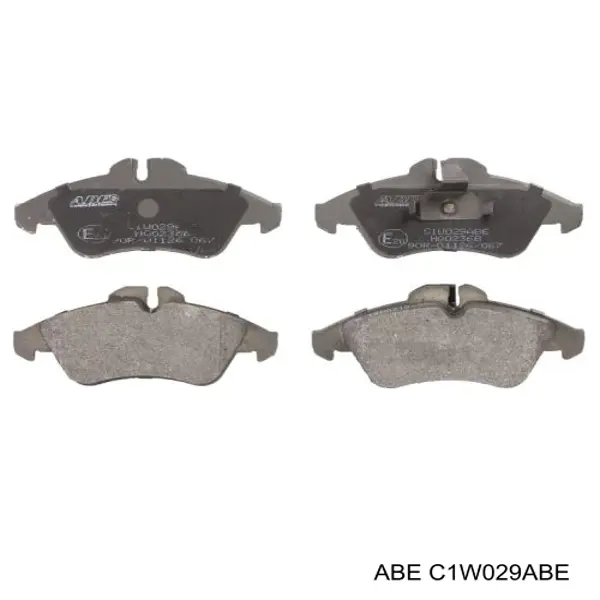 Гальмівні колодки ABE C1W029ABE ціна, від 18.91 USD