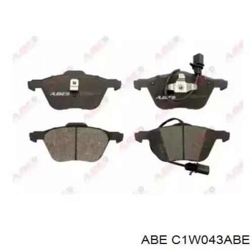 Тормозні колодки ABE C1W043ABE