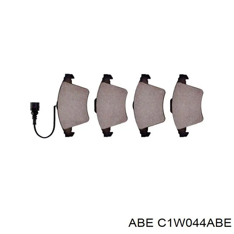 Передні тормозні колодки C1W044ABE ABE