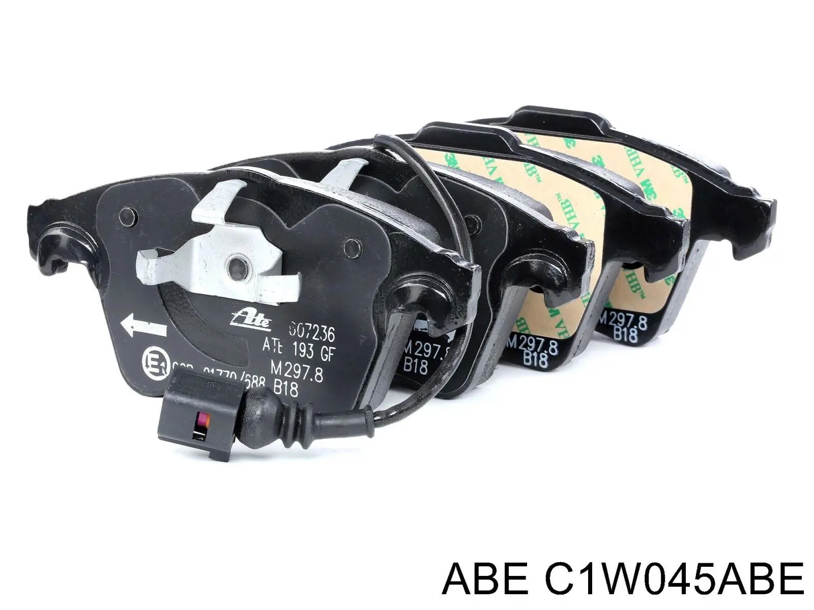 Гальмівні колодки ABE C1W045ABE ціна, від 28.11 USD