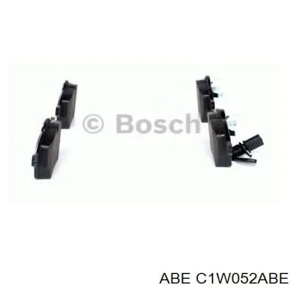 Гальмівні колодки ABE C1W052ABE ціна, від 27.79 USD