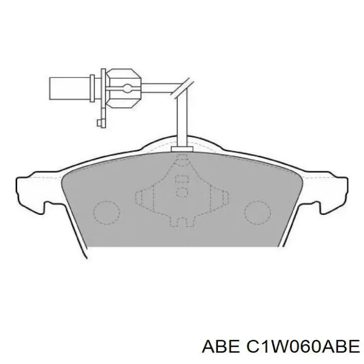 Купити C1W060ABE ABE Колодки гальмівні передні, дискові