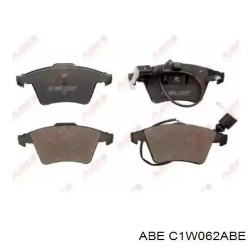 Передні тормозні колодки C1W062ABE ABE