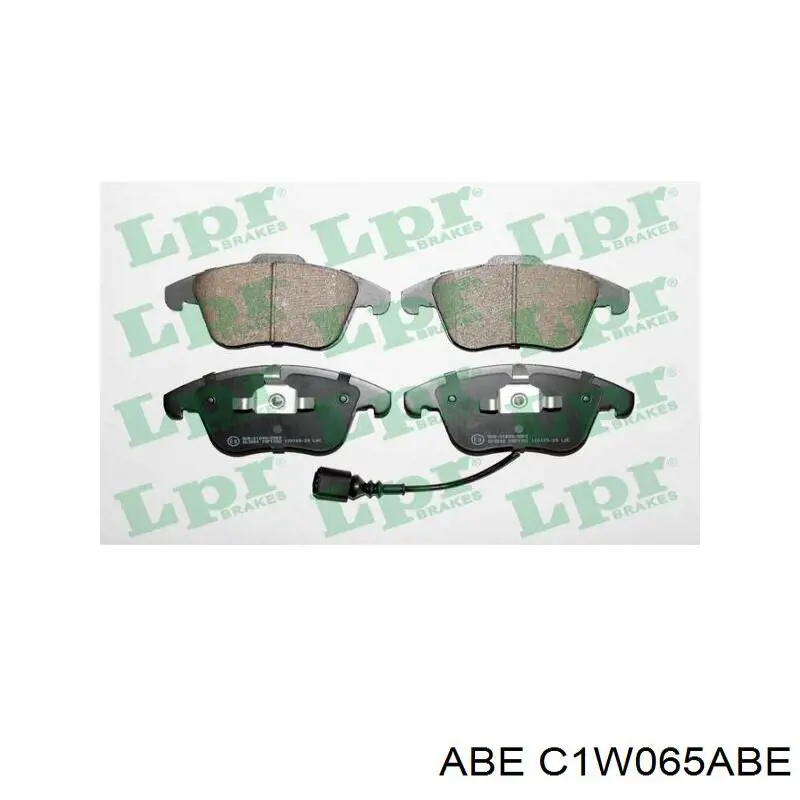 Гальмівні колодки ABE C1W065ABE ціна, від 25.86 USD