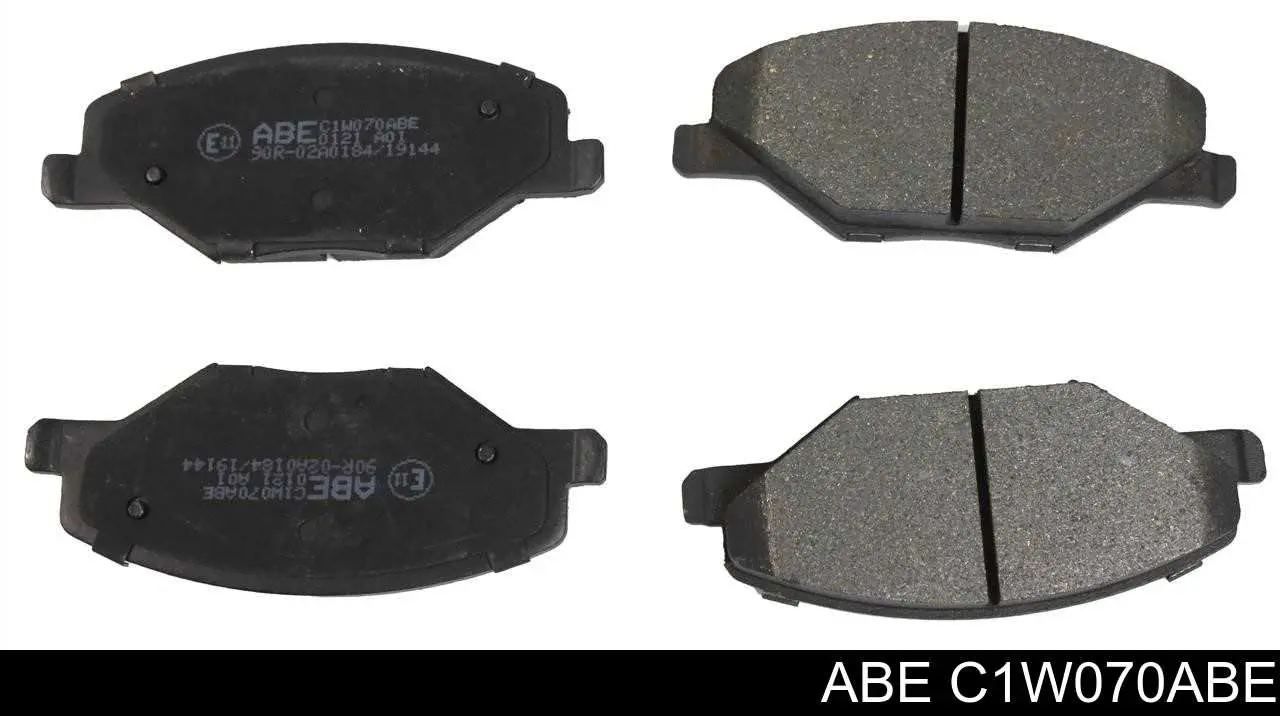 Гальмівні колодки ABE C1W070ABE ціна, від 20.73 USD