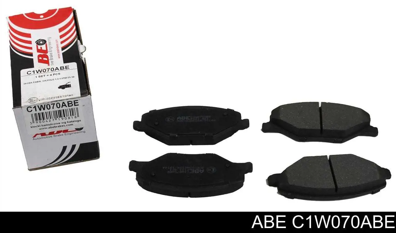 Купити C1W070ABE ABE Колодки гальмівні передні, дискові