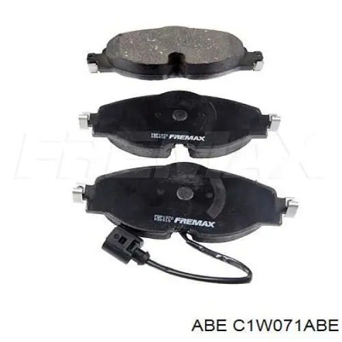 Передні тормозні колодки C1W071ABE ABE