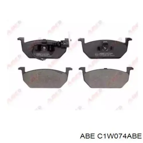 Купити C1W074ABE ABE Колодки гальмівні передні, дискові