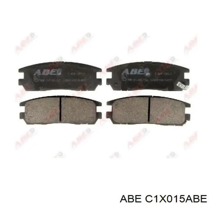 Тормозні колодки ABE C1X015ABE