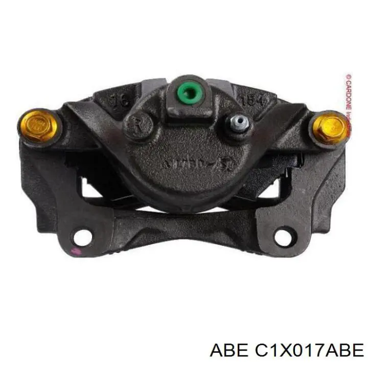 C1X017ABE ABE колодки гальмівні передні, дискові