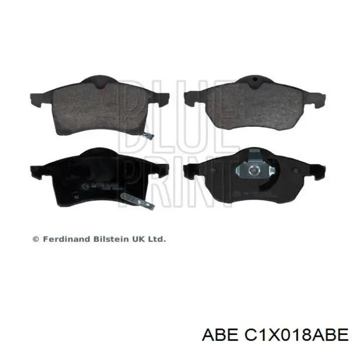Гальмівні колодки ABE C1X018ABE ціна, від 19.42 USD