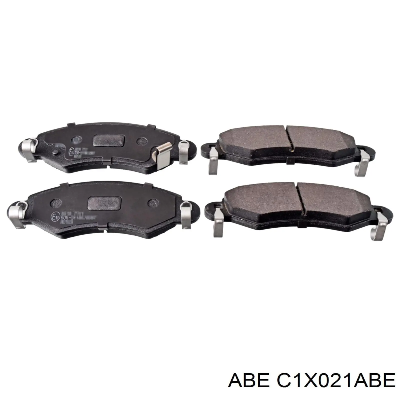 C1X021ABE ABE колодки гальмівні передні, дискові