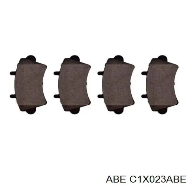 Купити C1X023ABE ABE Колодки гальмівні передні, дискові