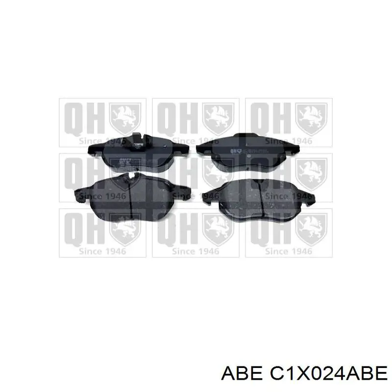 Купити C1X024ABE ABE Колодки гальмівні передні, дискові
