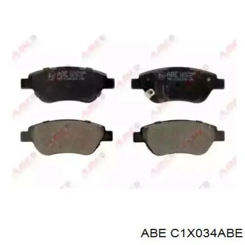 Купити C1X034ABE ABE Колодки гальмівні передні, дискові