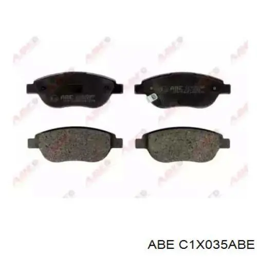 Купити C1X035ABE ABE Колодки гальмівні передні, дискові