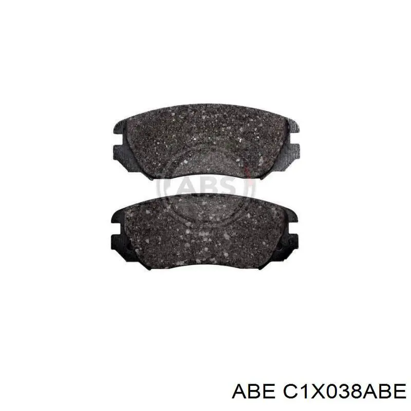 Тормозні колодки ABE C1X038ABE