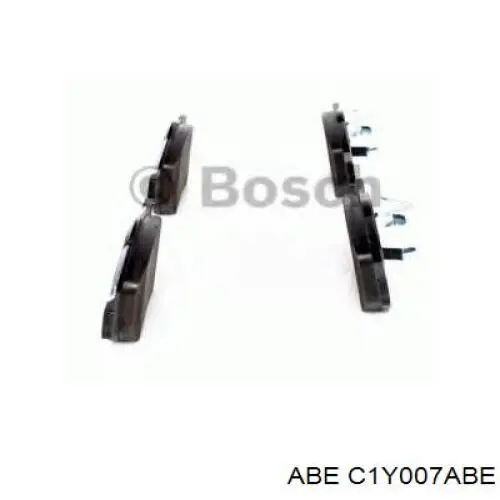 Гальмівні колодки ABE C1Y007ABE ціна, від 26.95 USD