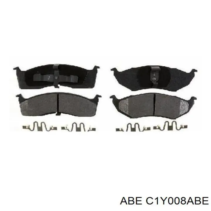 Передні тормозні колодки C1Y008ABE ABE