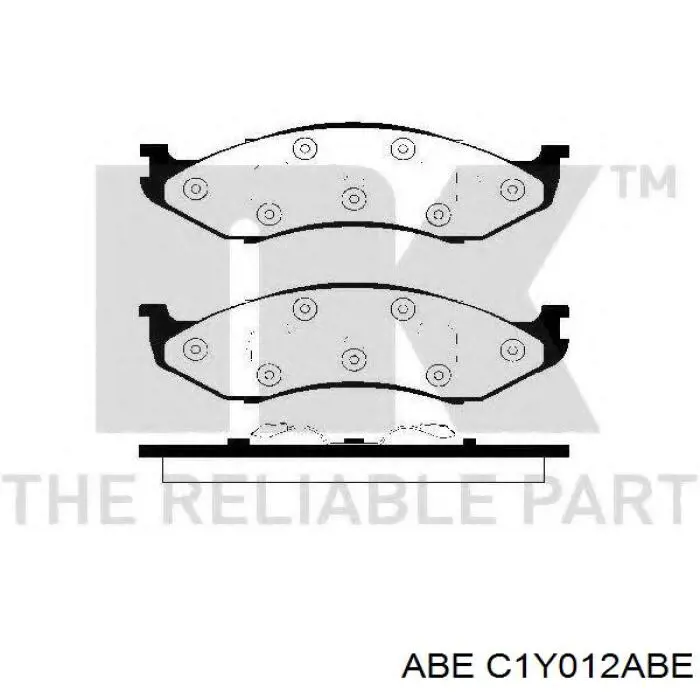 Купити C1Y012ABE ABE Задні колодки