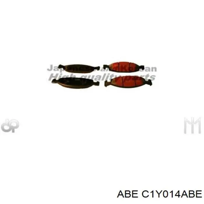 Гальмівні колодки ABE C1Y014ABE ціна, від 24.71 USD