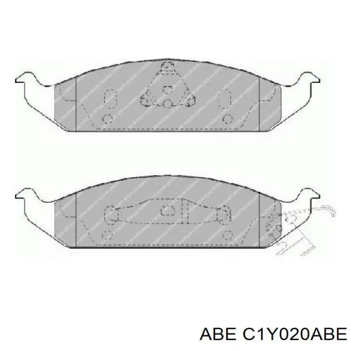 Купити 4874548 Chrysler Колодки гальмівні передні, дискові