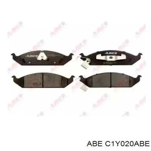 Передні тормозні колодки 4874548 Chrysler