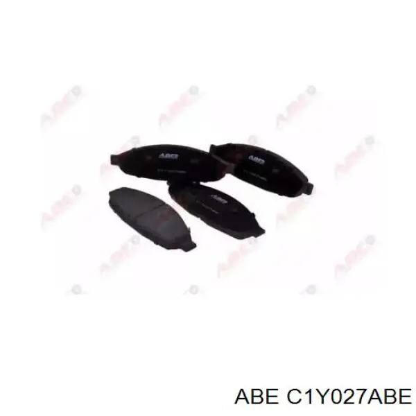 C1Y027ABE ABE колодки гальмівні передні, дискові