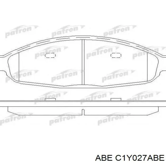 Купити C1Y027ABE ABE Колодки гальмівні передні, дискові