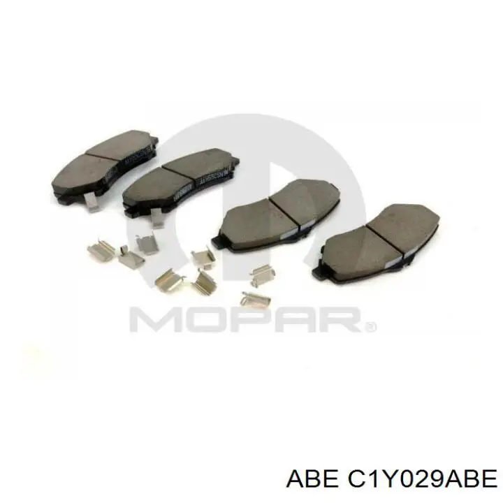 Тормозні колодки ABE C1Y029ABE