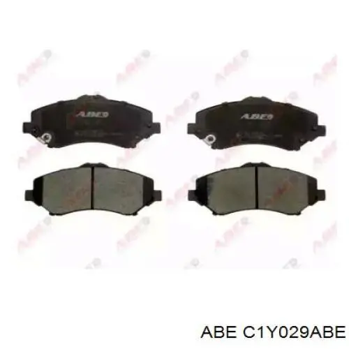 Гальмівні колодки ABE C1Y029ABE ціна, від 29.18 USD