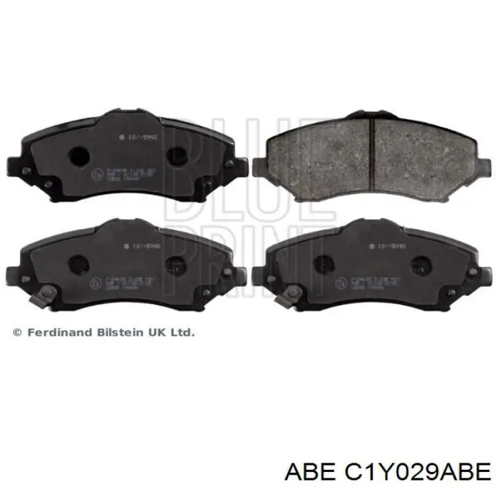 C1Y029ABE ABE колодки гальмівні передні, дискові
