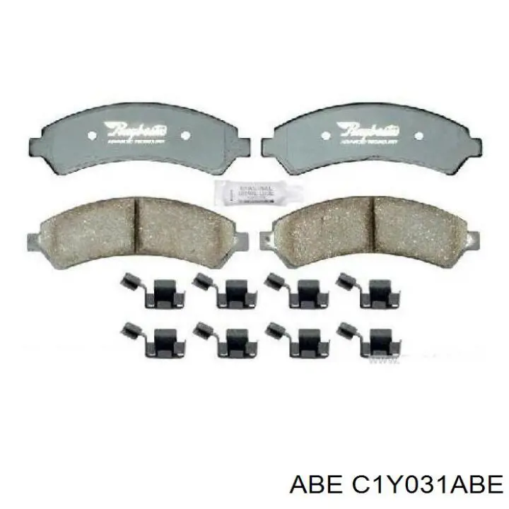 Купити C1Y031ABE ABE Колодки гальмівні передні, дискові