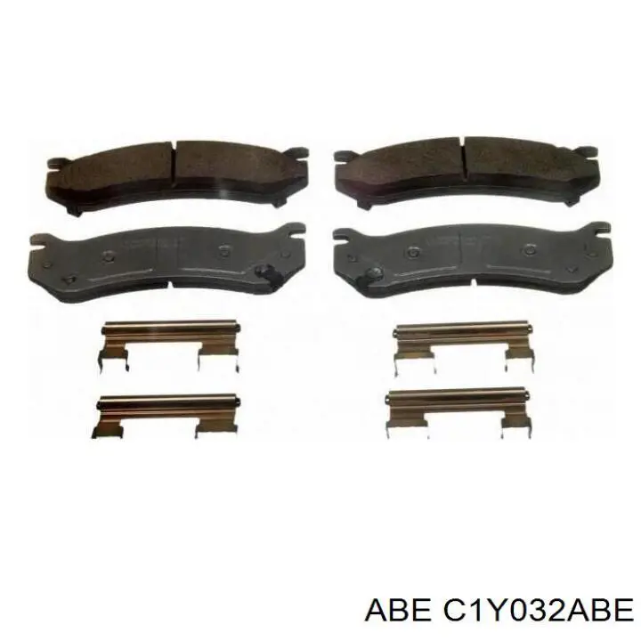 Гальмівні колодки ABE C1Y032ABE ціна, від 29.74 USD