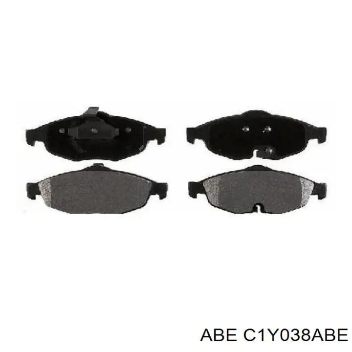 Купити C1Y038ABE ABE Колодки гальмівні передні, дискові