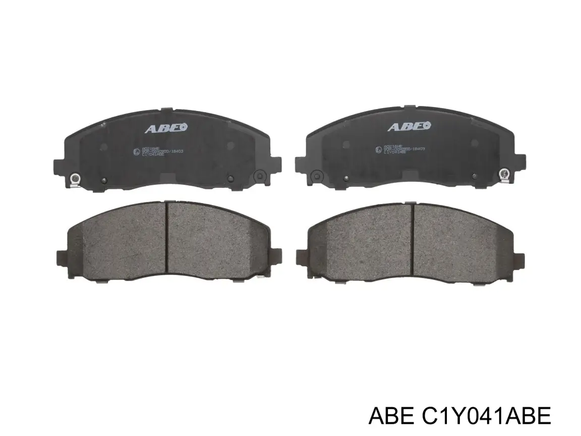 Передні тормозні колодки C1Y041ABE ABE