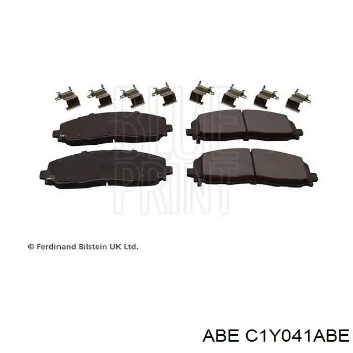Купити C1Y041ABE ABE Колодки гальмівні передні, дискові