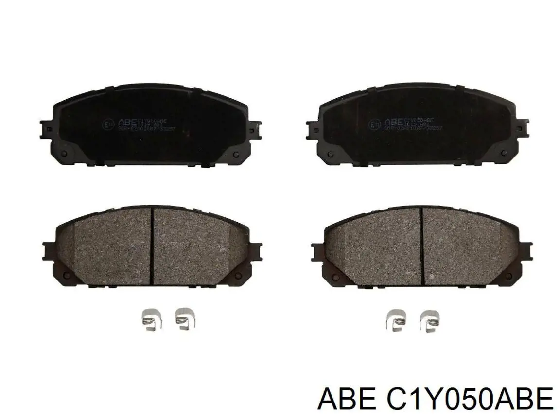 Колодки гальмівні передні, дискові C1Y050ABE ABE