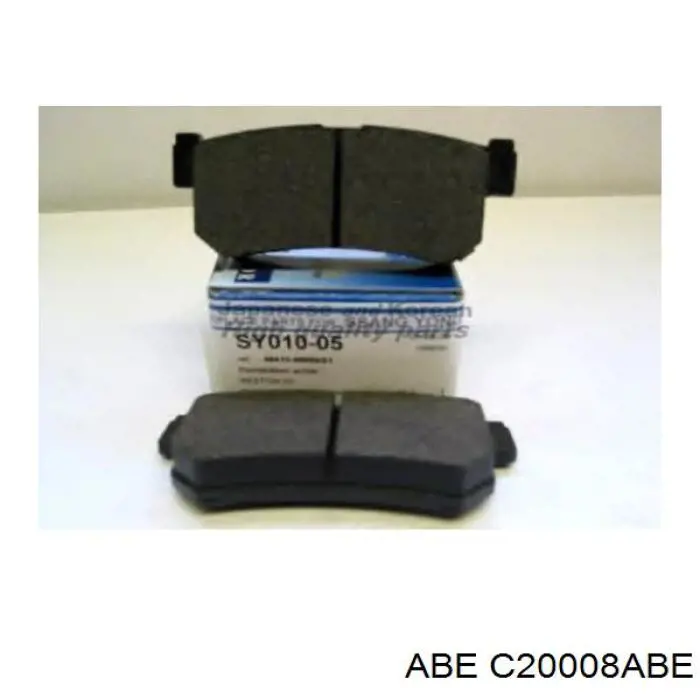 Задні гальмівні колодки ABE C20008ABE ціна, від 14.08 USD
