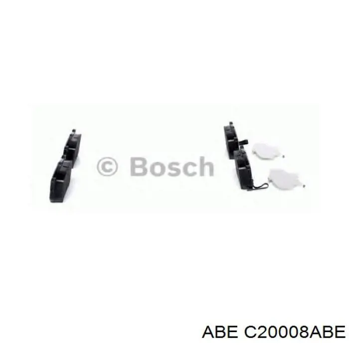 Купити C20008ABE ABE Задні колодки