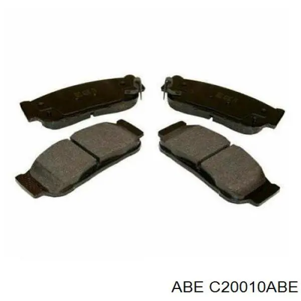 Задні гальмівні колодки ABE C20010ABE ціна, від 18.04 USD